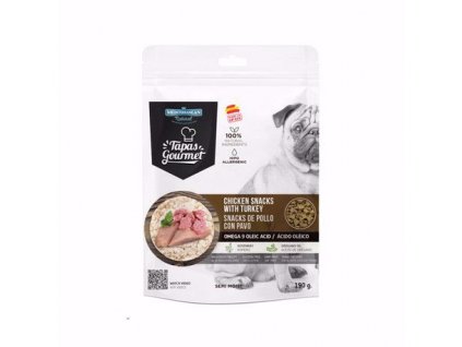 75138 tapas gourmet snack for dog chicken and turkey 190g