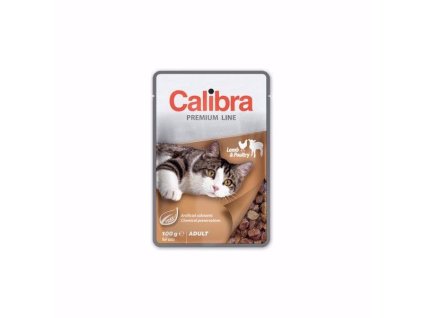 75426 calibra cat kapsa premium adult lamb poultry 100g