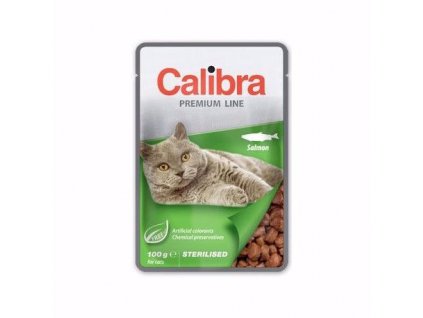 75468 calibra cat kapsa premium sterilised salmon 100g