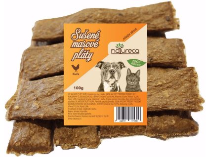 75501 natureca pochoutka masove platy kure 100 maso 100g