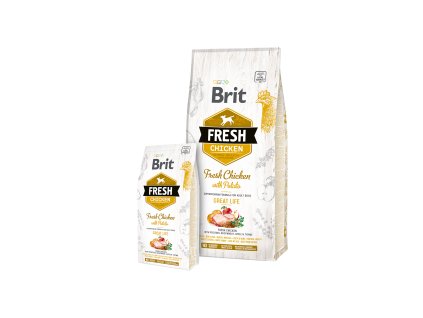 Brit Dog Fresh Chicken & Potato Adult Great Life (Brit Fresh Dog Chicken & Potato Adult Great Life 12kg -)