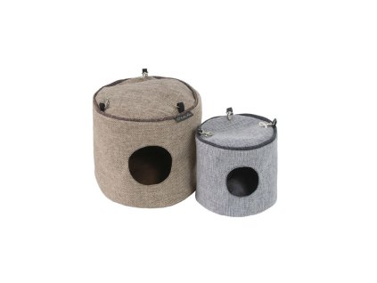 Závěsný Domeček Luxury (Závěsný Domeček Luxury 15X15 Cm Sv. Hnědá -)