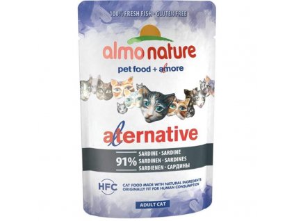 78501 almo nature alternative cat kaps sardinky 55g