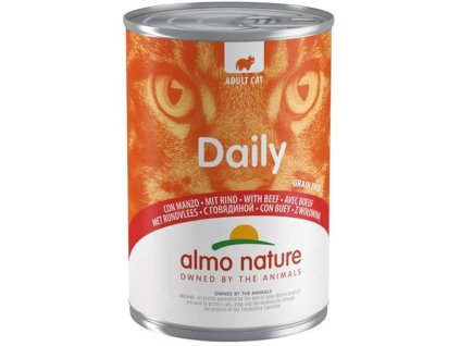78582 almo nature daily menu cat konz hovezi 400g
