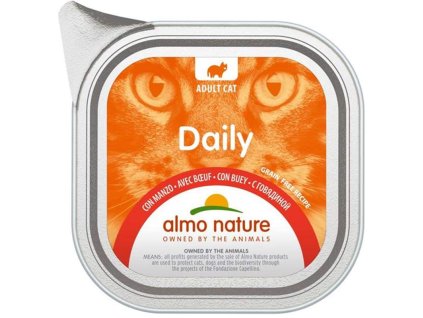 78591 almo nature daily menu cat van hovezi 100g