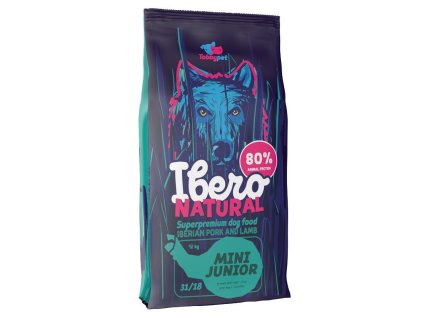 78870 ibero natural dog mini junior 12kg