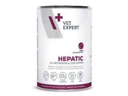 78906 vetexpert vd 4t hepatic dog konzerva meth 400g