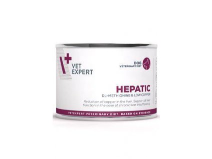 79398 vetexpert vd 4t hepatic dog konzerva met 200g