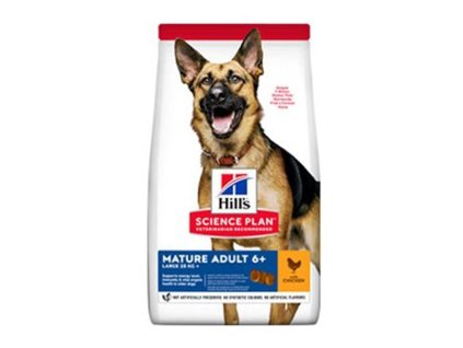 79518 hill s can dry sp mature adult 6 large chicken 18kg