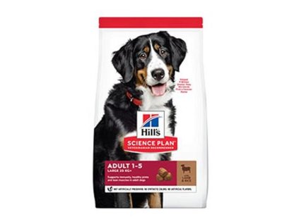 79536 hill s can dry sp adult large lamb rice 14kg