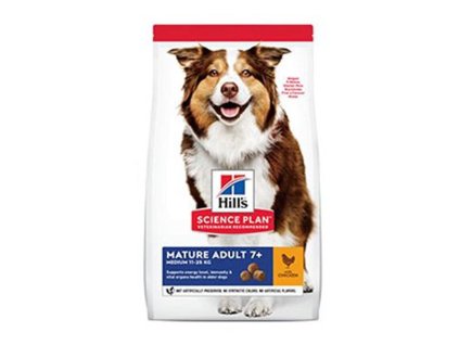 Hill's Can.Dry SP Mature Adult 7+ Medium Chicken (Hill's Can.Dry SP Mature Adult 7+ Medium Chicken 14kg -)