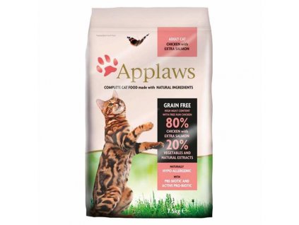 Applaws Cat Dry Adult Salmon (Applaws Cat Dry Adult Salmon 400 g -)