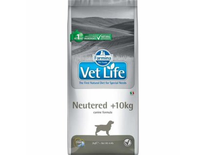 Vet Life Natural Canine Dry Neutered >10Kg (Vet Life Natural DOG Neutered >10kg 2kg -)