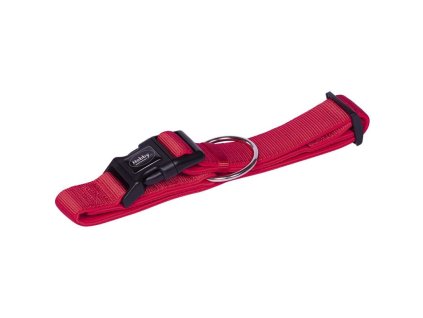 80448 nobby classic preno extra siroky obojek neopren cervena xl 55 70cm