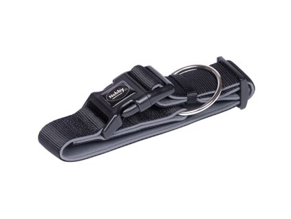 81507 nobby classic preno extra siroky obojek neopren cerna l 32 45cm