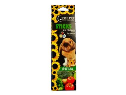 828 fine pet tycinka hlodavec zelenina 2ks 110g