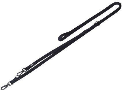 Nobby CLASSIC COMFORT vodítko nylon černá S-M 3m 20mm