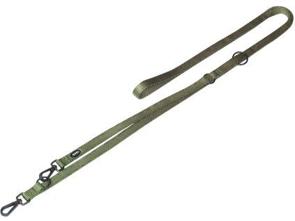 Nobby CLASSIC COMFORT vodítko nylon zelená M-L 3m 25mm