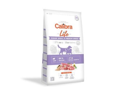 Calibra Dog Life Junior Small&Medium Breed Lamb (Calibra Dog Life Junior Small&Medium Breed Lamb  2,5kg -)