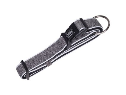 84930 nobby cayo obojek nylon reflexni seda l xl 50 65cm