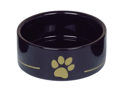 84960 nobby keramicka miska golden paw cerna 12 0 x 4 5 cm 0 25 l
