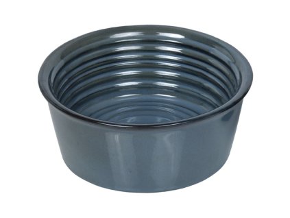 85026 nobby keramicka miska groove zeleno modra lakovana 19 5 x 7 5 cm 1 0 l