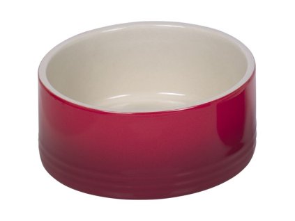 85074 nobby keramicka miska gradient cervena 18 0 x 7 0 cm 1 10 l