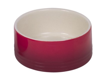 85095 nobby keramicka miska gradient cervena 15 0 x 6 0 cm 0 55 l