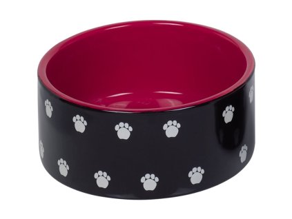 85413 nobby keramicka miska pata cerno cervena 18 0 x 7 0 cm 1 10 l