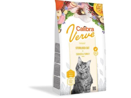 Calibra Cat Verve GF Sterilised Chicken&Turkey (Calibra Cat Verve GF Sterilised Chicken&Turkey 3,5kg -)