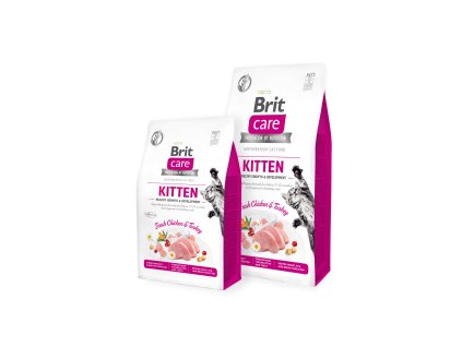 Brit Care Cat GF Kitten Healthy Growth&Development (Brit Care Cat GF Kitten Healthy Growth&Develop. 0,4kg -)