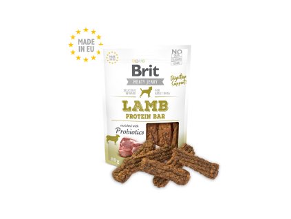 90402 brit jerky lamb protein bar 200g