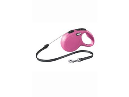 Vodítko FLEXI Classic NEW M lanko 5m/20kg (Vodítko FLEXI Classic NEW M lanko 5m/20kg červená -)