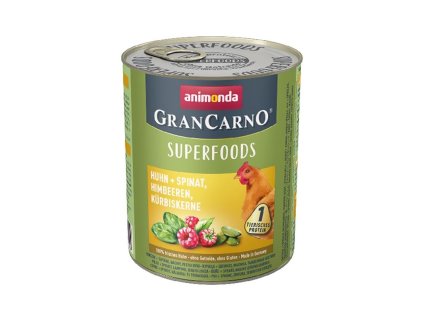 91227 grancarno superfoods kure spenat maliny dynova sem