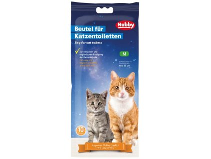 95595 nobby sacky m do kocici toalety 10 ks