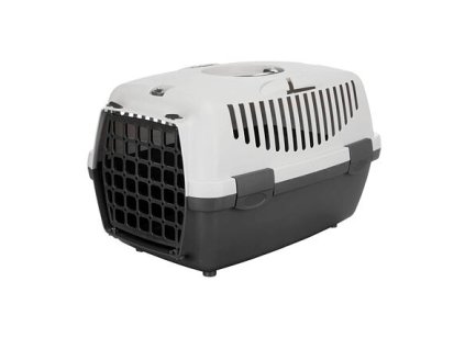 Transportní box CAPRI I. 32x31x48cm max.do 6kg,  - světle šedá/šedá