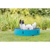 Bazén pro psy, tyrkysová/šedá (Velikost ø 70 x 12 cm)