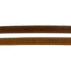 RUSTIC kožené prodlužovací vodítko Heartbeat - hnědá (Velikost M-L:2,00m/20mm)
