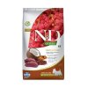 nd quinoa dog skin coat venison coconut mini 800g