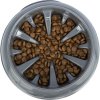 Miska k pomalému krmení, design slunečnice, plast/TPR (Velikost 0,3 l/ ø 16 cm)