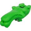 DOG ACTIVITY krokodýl na pamlsky, 18 cm, přírodní guma, zelená