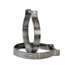 tyler floral sweet iron oxbow stirrups 0