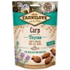 70515 carnilove dog semi moist snack carp thyme 200g