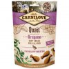 70680 carnilove dog semi moist snack quail oregano 200g