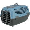 Transportní box CAPRI II 37x34x55cm max.do 8kg,  - světle šedá/modrá