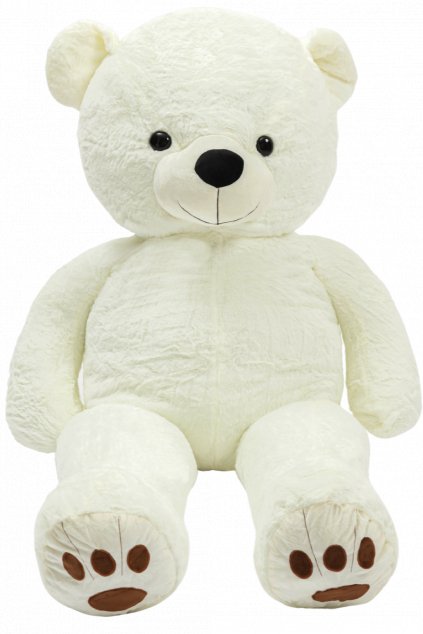 Velký plyšový medvěd bílý 180 cm - Můj plyšák