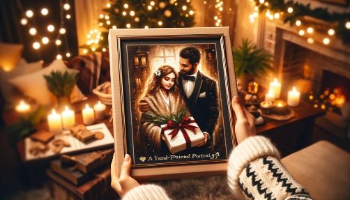 Ručně malovaný obraz podle fotky jako Dárek: Komu ho darovat?