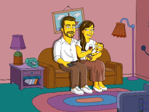 Proměňte svou rodinnou fotografii v portrét Simsnovi