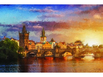 1409 obraz karluv most obraz na platne