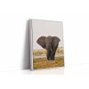 0848 Leaning Floating Frame Canvas Mockup 45x60 cm Ratio 3x4white